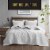 Modavari Quilt Full/Queen - Grey Perspective: right
