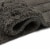 Modavari Turkish Bath Mat - Gray Pinstripe Perspective: right