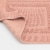 HD Designs Antimicrobial Bath Rug - Pink Perspective: right