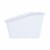 Office Works Plastic Book Bin - White Perspective: right