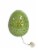 Holiday Home Iridescent Green Easter Egg Decor Perspective: right