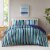 Everyday Living Twin Reversable Duvet Set - Multi Stripe Perspective: right