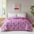 Everyday Living Twin Reversable Down Alternative Comforter - Floral Perspective: right