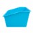 Office Works Plastic Book Bin - Light Blue Perspective: right