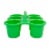 Office Works 6 Cup Caddy - Green Perspective: right