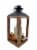Holiday Home LED Lantern With Floral Trim Perspective: right