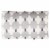 Safavieh Retro Square Pillow - Light Grey Perspective: right