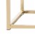 SAFAVIEH Reynolds Velvet Bench Grey / Brass Perspective: right