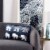 Safavieh Talin Elephant Pillow - Dark Blue Perspective: right