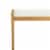 Safavieh ETG3200A Daniella 4 Tier Etagere, White & Brass Perspective: right