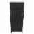 SAFAVIEH Outdoor Collection Mazeli Trash Bin Black Perspective: right