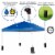Flash Furniture 10'x10' Pop Up Event Strt Leg Canopy Tent w/Sandbags & Wheel Case BE Perspective: right