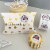 Wrapables 1.5 Inch Rainbow Thank You Stickers Roll for Boxes & Bags (500pcs) Perspective: right