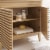 Render 36 Bathroom Vanity Cabinet, Oak Perspective: right