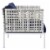Harmony 8-Piece  Sunbrella® Basket Weave Outdoor Patio Aluminum Seating Set Perspective: right