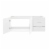 Vitality 48 Bathroom Vanity Cabinet (Sink Basin Not Included), White Perspective: right