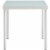 Harmony 3-Piece  Sunbrella Basket Weave Outdoor Patio Aluminum Seating Set Taupe Gray Perspective: right