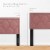 Greta Performance Velvet Twin Headboard, Dusty Rose Perspective: right