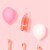 A to Z Wineworks Rosé Bubbles Oregon Sparkling Rosé Wine Perspective: right