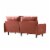 Sofas in Solid Wood for Home or Office Use Perspective: right