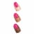Sally Hansen Miracle Gel Neon 050 Fuchsia Fever Nail Color Perspective: right