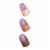 Peeps Purple Bunny Nail Polish Perspective: right