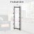 Hivvago Rust proof Wall Mounted Wine Rack for 6 or 9 Bottles-M Perspective: right