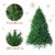 Hivvago 5 Feet Artificial Fir Christmas Tree with 600 Branch Tips Perspective: right