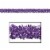 2pcs Purple Luxury Deluxe Chunky Christmas Tinsel Garland Tree Decoration 2m Perspective: right