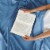 CGK Linens 4 Piece Microfiber Sheet Set - Queen - Denim Blue Perspective: right