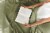 CGK Linens 4 Piece 100% Cotton 400 Thread Count Sheet Set - Full - Sage Green Perspective: right