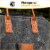 MOUNTAIN GRILLERS Heavy Duty Canvas Firewood Carrier - Carrying Wood & Logs Made Easy! Perspective: right