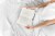 CGK Linens Cotton Fitted Sheet 18 - 24 Inch Extra Deep Pocket - King - White Perspective: right
