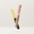 BergHOFF Leo Stainless Steel Straight Peeler - Yellow Perspective: right