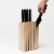 BergHOFF Ron Wooden Knife Block Perspective: right