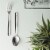 BergHOFF Essentials Alteo Stainless Steel Flatware Set with Storage Rack Perspective: right
