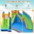 Goplus Inflatable Water Slide Mighty Bounce House Jumper Castle Moonwalk W/ 735W Blower Perspective: right