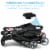 Costway Foldable Lightweight Baby Stroller ,5-Point Safety System Perspective: right