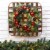 Glitzhome Wooden Window Frame & Pre-Lit LED Pinecone & Ornament Wreath Perspective: right