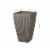 Glitzhome Faux Concrete Square Pot Planter Perspective: right