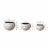 Glitzhome Fauz Porcelain Round Fluted Planters Perspective: right