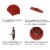 Glitzhome Aluminium Self Tilt Market Patio Umbrella - Wine Red Perspective: right