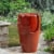 Glitzhome Ceramic Outdoor Fountain - Red Perspective: right