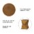 Glitzhome Multi-Functional Faux Wood Garden Stool Plant Stand Perspective: right