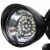 Glitzhome 8.25 Inch Solar Lights Dual-Head LED Motion Senser Waterproof Security Flood Light Perspective: right
