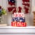 Glitzhome Patriotic Battery Operated Illuminated Wooden Block Decor Perspective: right