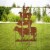 Glitzhome Farmhouse Silhouette Rustic Metal Yard Stake Perspective: right