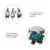 Glitzhome Metal Gnome Yard Decor - 3 Pack Perspective: right