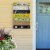 Glitzhome Oversized Wooden Pallet Porch Rules Wall Sign Decor Perspective: right
