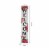 Glitzhome Poinsettia Lighted Wooded Welcome Sign Perspective: right